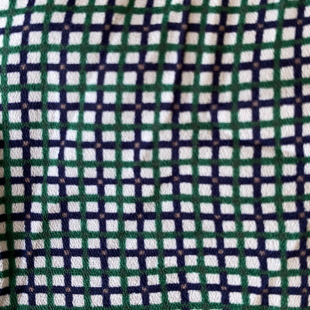 Plaid Button down blouse Size S - Picture 3 of 3